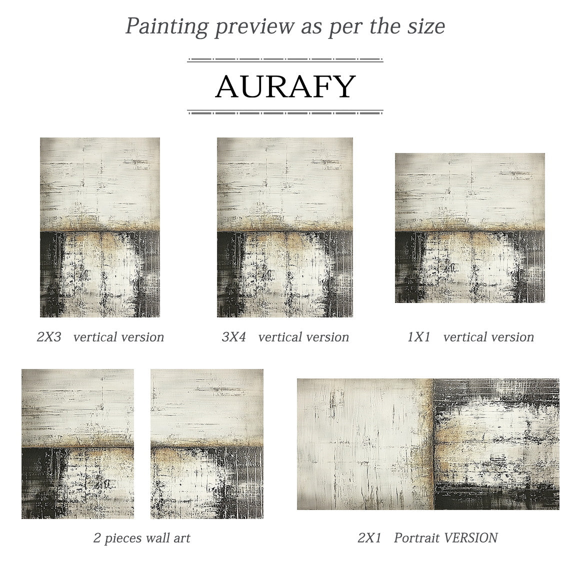 Abstract Beige Gray Art with Tactile Scratch Marks Industrial Vintage Worn Texture AURA631