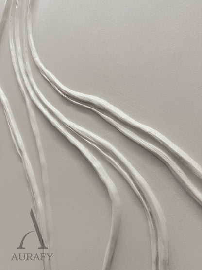 Minimalist Beige Wall Art for Living Room Bedroom Home Decor AURA284
