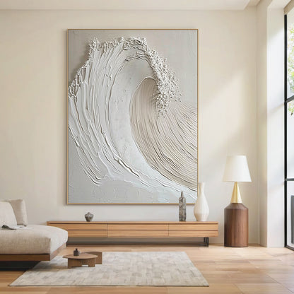 Silent Tides-Ivory & Sand 3D Textured-AURA012