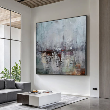 Gray Blue Wabi Sabi Style Home Decor for Cozy Spaces AURA229