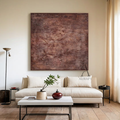 Red Abstract Wall Art Modern Living Room Minimalist Home Decor AURA240