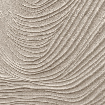 Swirling Textural Canvas – Warm Cream Tones – AURA049(Horizontal)