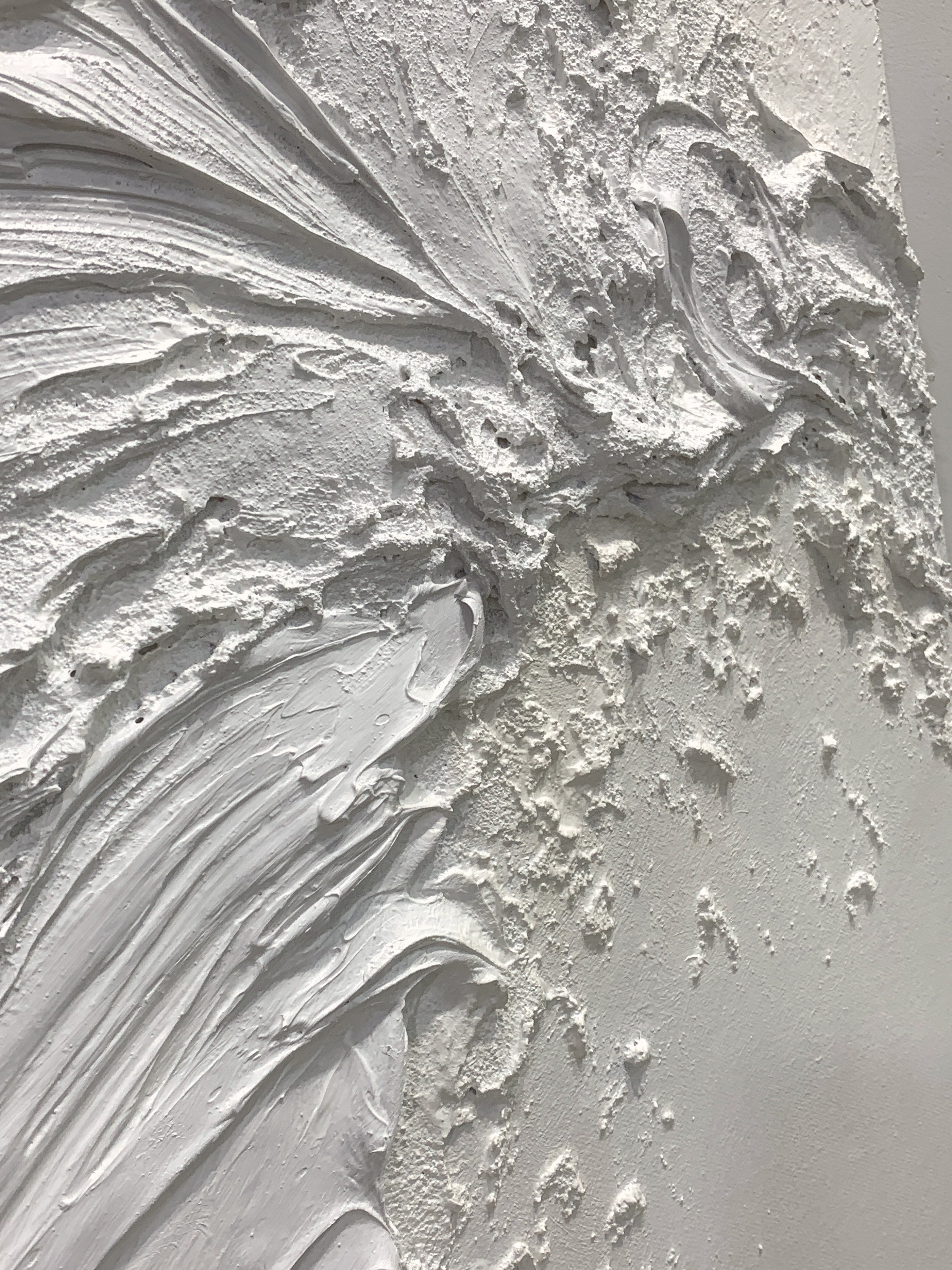 Silent Crest-White Waves & Sky 3D Touch Art-AURA119