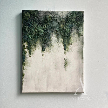 Unique White Abstract Wall Art Minimalist Modern Home Decor AURA261