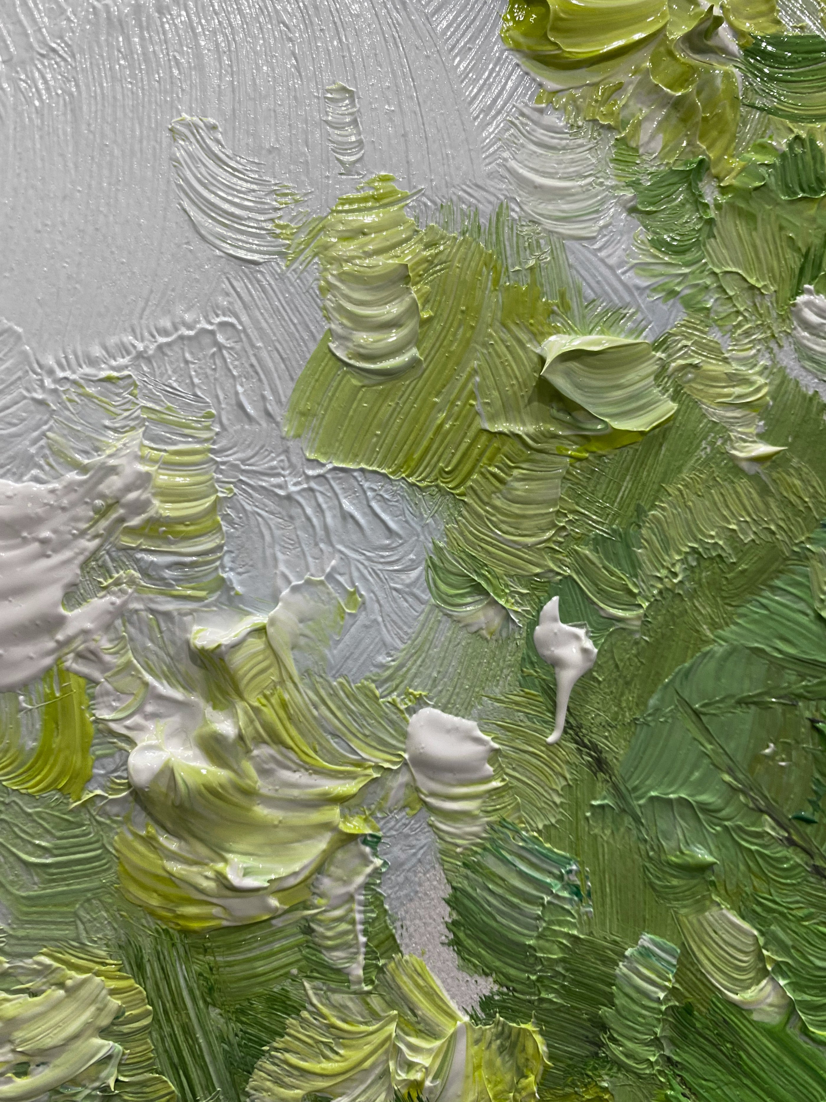 Green Landscape Modern Natural Style Art for Home Decor AURA322