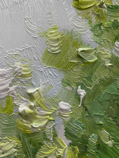 Green Landscape Modern Natural Style Art for Home Decor AURA322