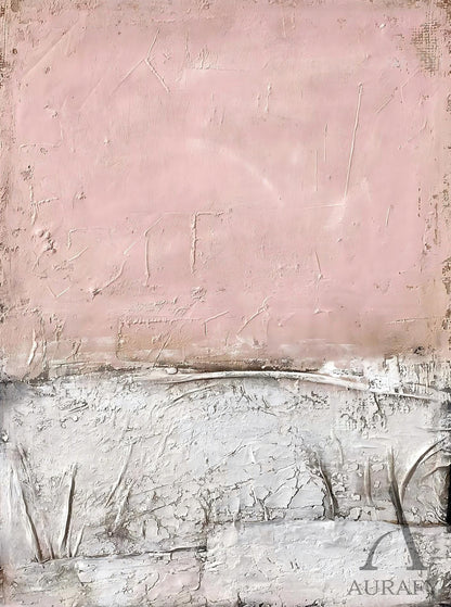 WABI SABI Pink Minimalist Home Decor for Cozy Living Rooms AURA245