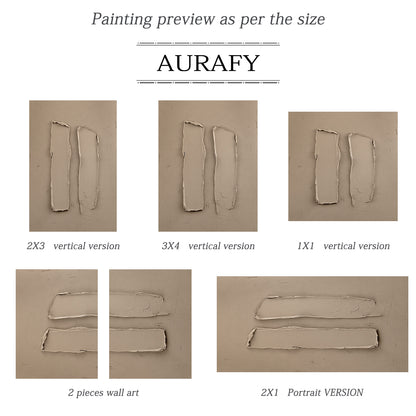 Beige WABI SABI Natural Aesthetic Home Decor for Cozy Spaces AURA275