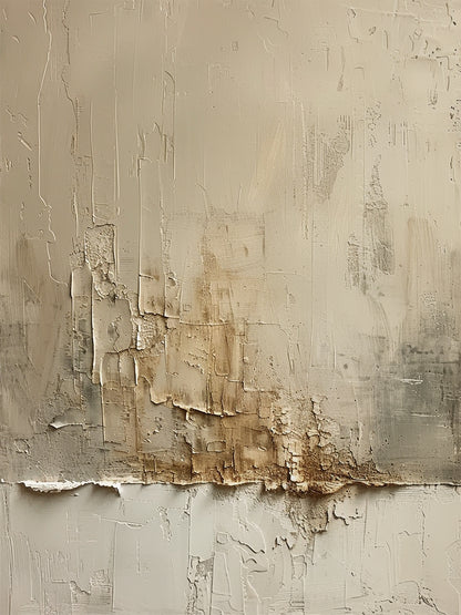 Silent Drift-Beige Abstract Field-AURA130