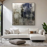 Wabi Sabi Abstract Wall Art Brown Black Tones Living Room Decor Painting AURA223