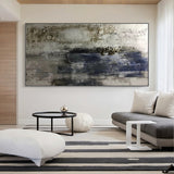 Wabi Sabi Abstract Wall Art Brown Black Tones Living Room Decor Painting AURA223