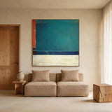 General Abstract Green Beige Wall Art for Modern Home Decor AURA370