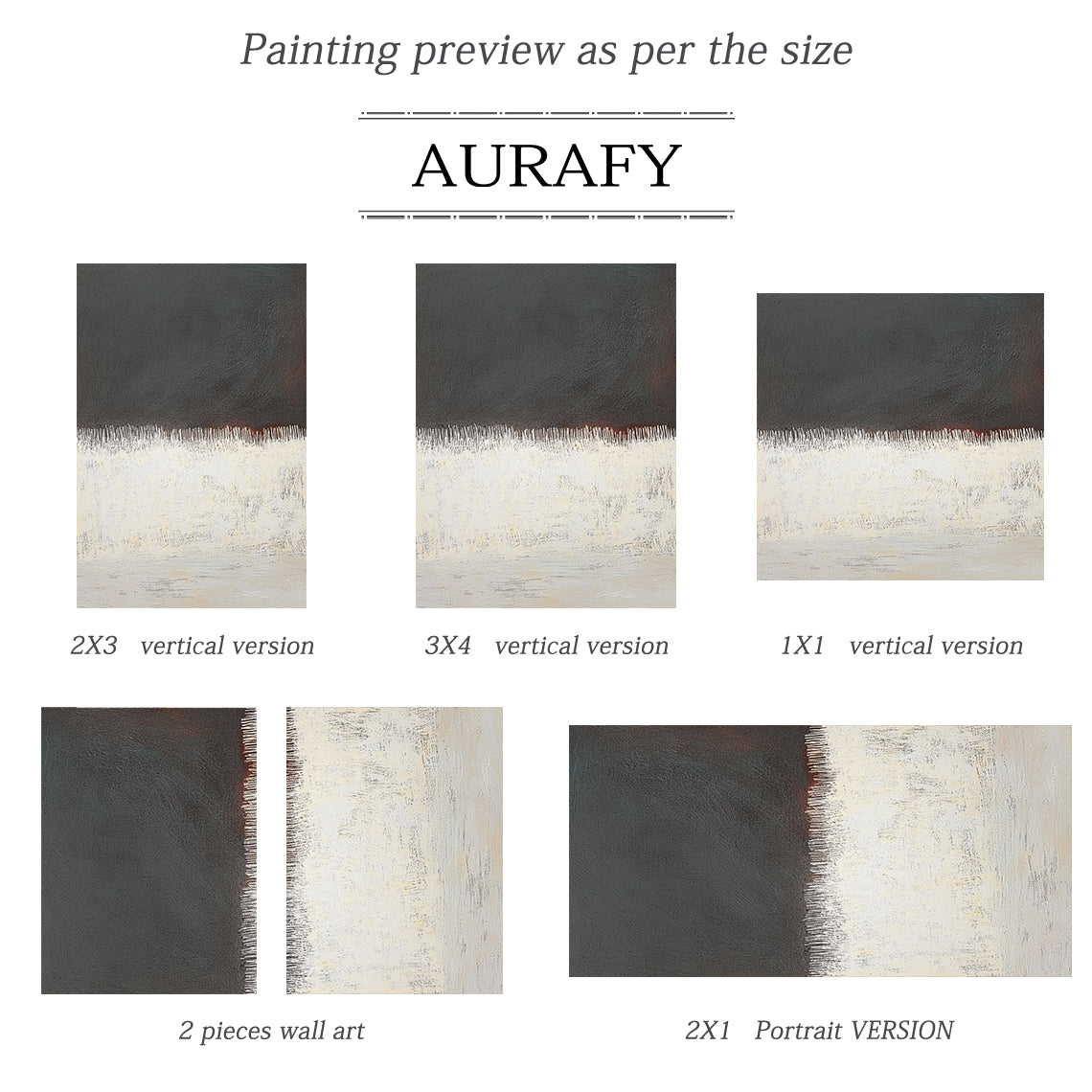 Wabi Sabi Style Black Beige Minimalist Home Decor Piece AURA264