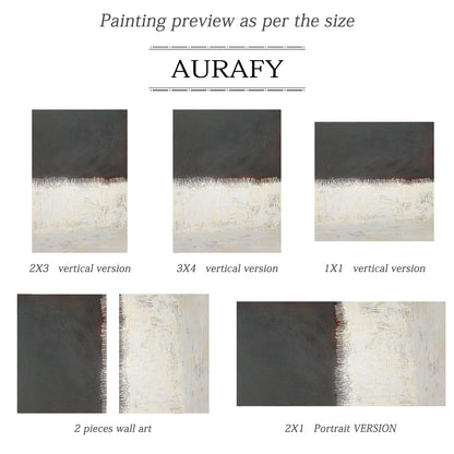 Wabi Sabi Style Black Beige Minimalist Home Decor Piece AURA264