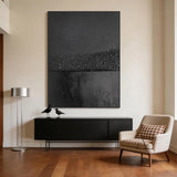 Black Wabi Sabi Style Minimalist Home Decor Accent Piece AURA270