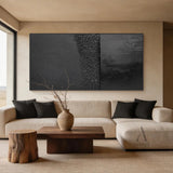 Black Wabi Sabi Style Minimalist Home Decor Accent Piece AURA270