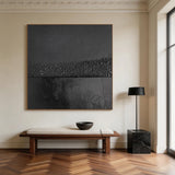 Black Wabi Sabi Style Minimalist Home Decor Accent Piece AURA270
