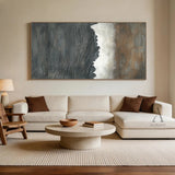 General Abstract Black Brown Wall Art for Living Room Decor AURA279
