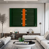 Green Coastal Sea Decor Piece for All Home Living Spaces AURA328