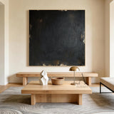 Modern Black Abstract Wall Art for Living Room Home Decor AURA357