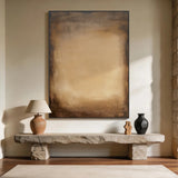 Modern Brown General Abstract Wall Art Print for Home Decor AURA351