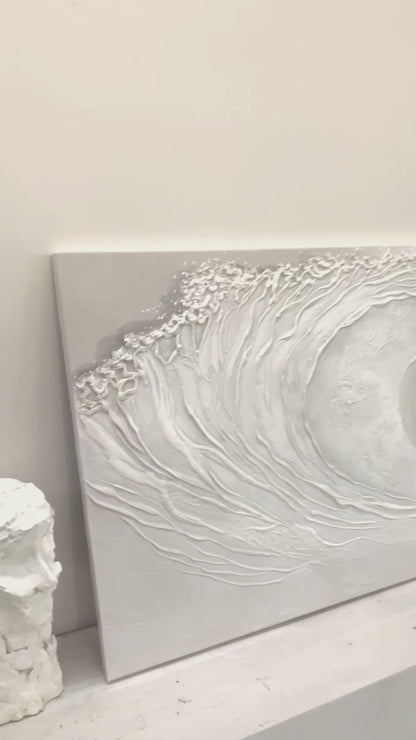 Silent Tides-Ivory & Sand 3D Textured-AURA012