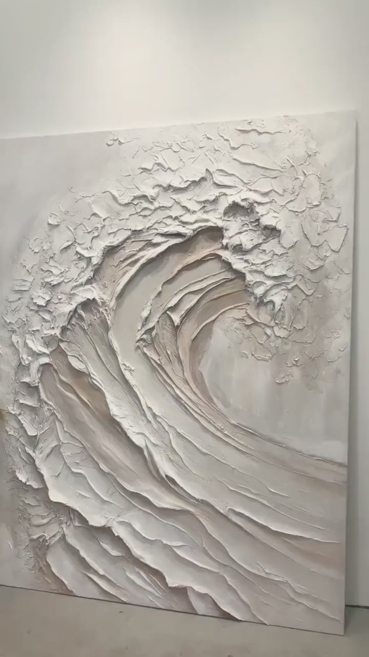 Ivory Surge-Beige Spatial Field-AURA089