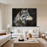 Gray Animal Print Soft Minimalist Cozy Home Decor Cushion AURA311