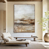 Wabi Sabi Style Beige Brown Living Room Decor Piece AURA249
