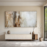 Wabi Sabi Style Beige Brown Living Room Decor Piece AURA249