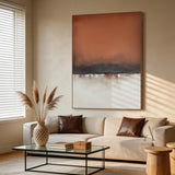 Beige General Abstract Wall Art for Modern Living Room Decor AURA371