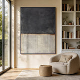 General Abstract Black Beige Wall Art Living Room Home Decor AURA364