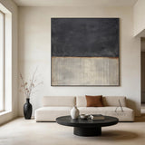 General Abstract Black Beige Wall Art Living Room Home Decor AURA364