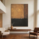 Unique Wabi Sabi Yellow Black Home Decor Accent Piece AURA301