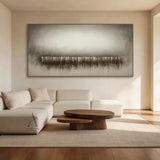 Wabi Sabi Gray Beige Minimalist Home Decor Accent Piece AURA269