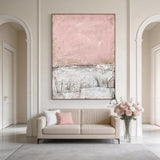 WABI SABI Pink Minimalist Home Decor for Cozy Living Rooms AURA245