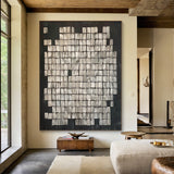 Wabi Sabi Style Black Beige Rustic Home Decor Accent Piece AURA280