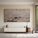 Gray Wabi Sabi Ceramic Vase for Minimalist Living Room Decor AURA242