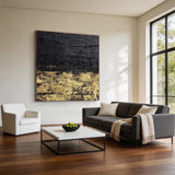 Black General Abstract Wall Art for Modern Home Office Decor AURA259