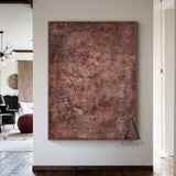 Red Abstract Wall Art Modern Living Room Minimalist Home Decor AURA240