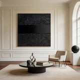 Black General Abstract Wall Art for Modern Home Decor AURA272